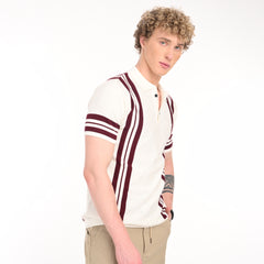 Old Money Stripe Knit T-Shirt