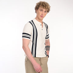 Old Money Stripe Knit T-Shirt