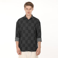 Grid Checkered - Printed Shirt