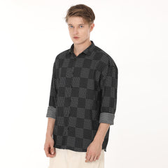 Grid Checkered - Printed Shirt