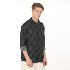 Grid Checkered - Printed Shirt