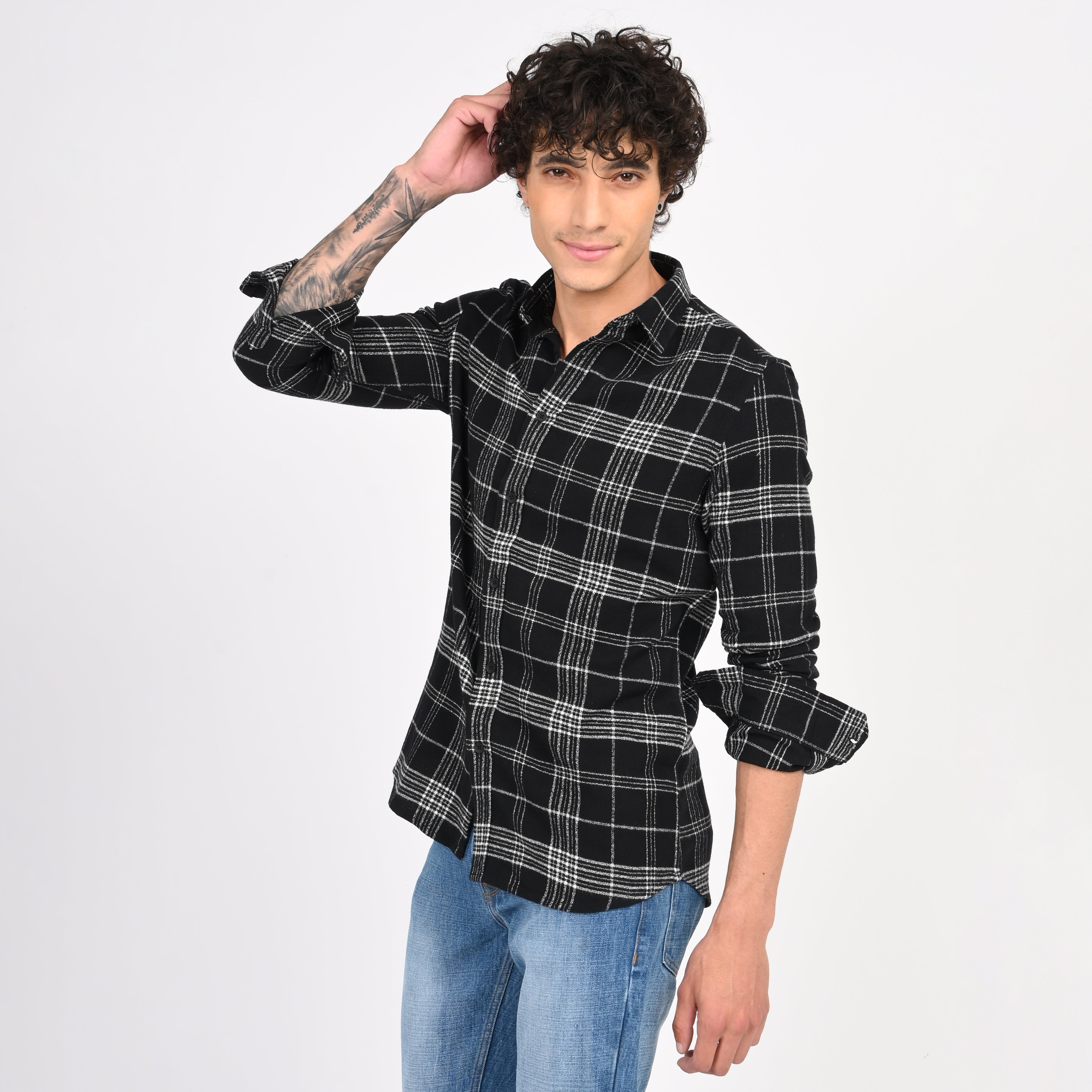 Checked Casual Shirt - Snipes