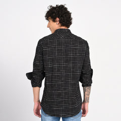 Linen Checkered Shirt