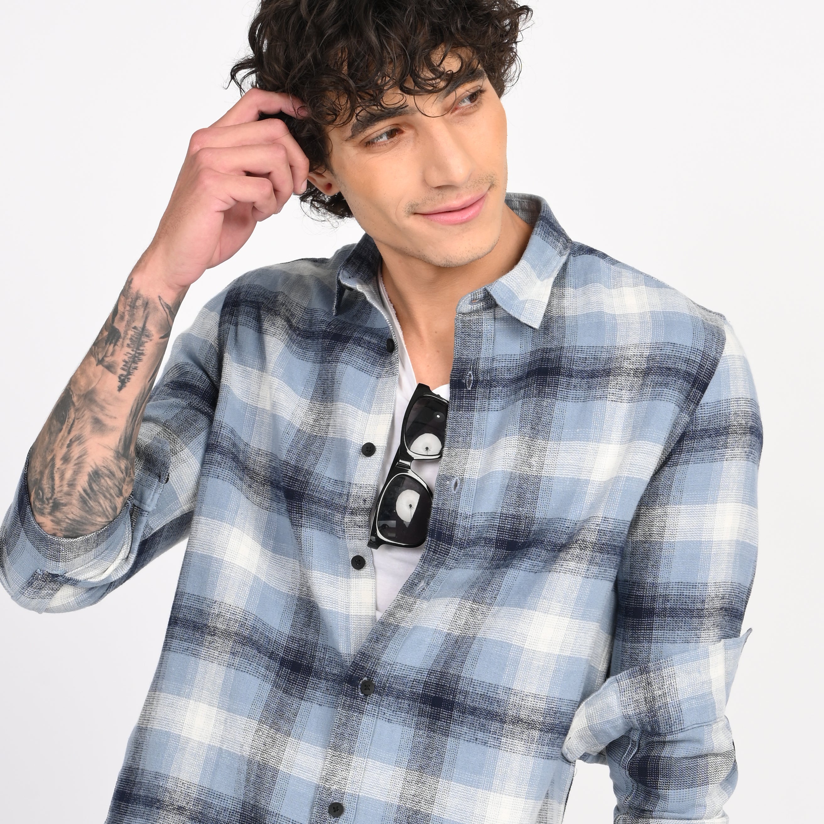 Checked Casual Shirt - Snipes