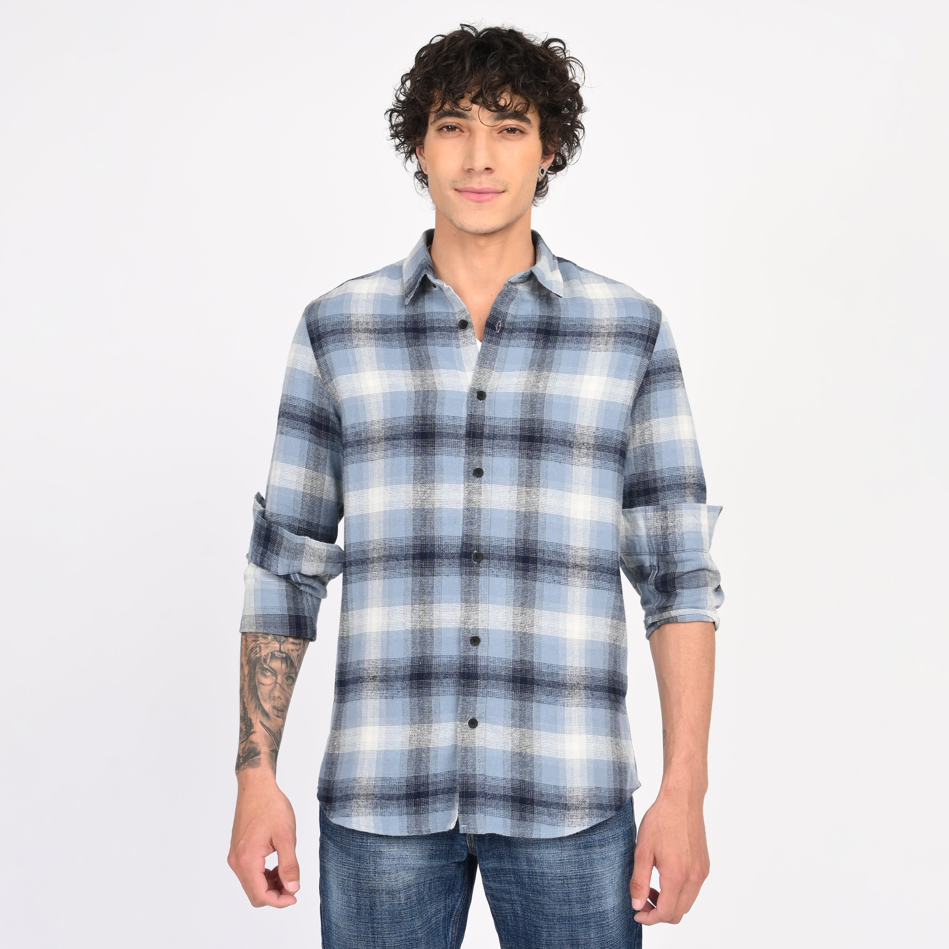 Checked Casual Shirt - Snipes