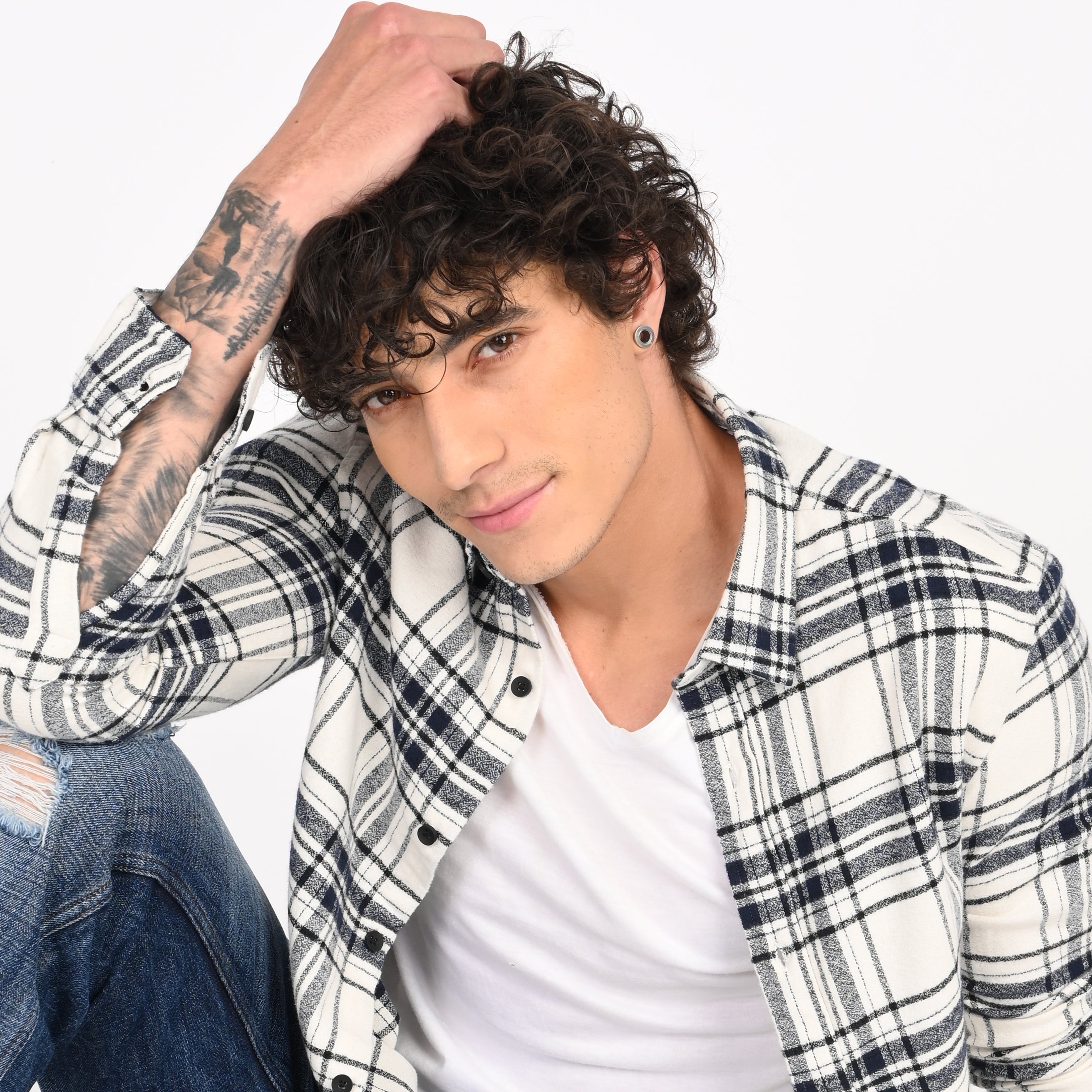 Checked Casual Shirt - Snipes