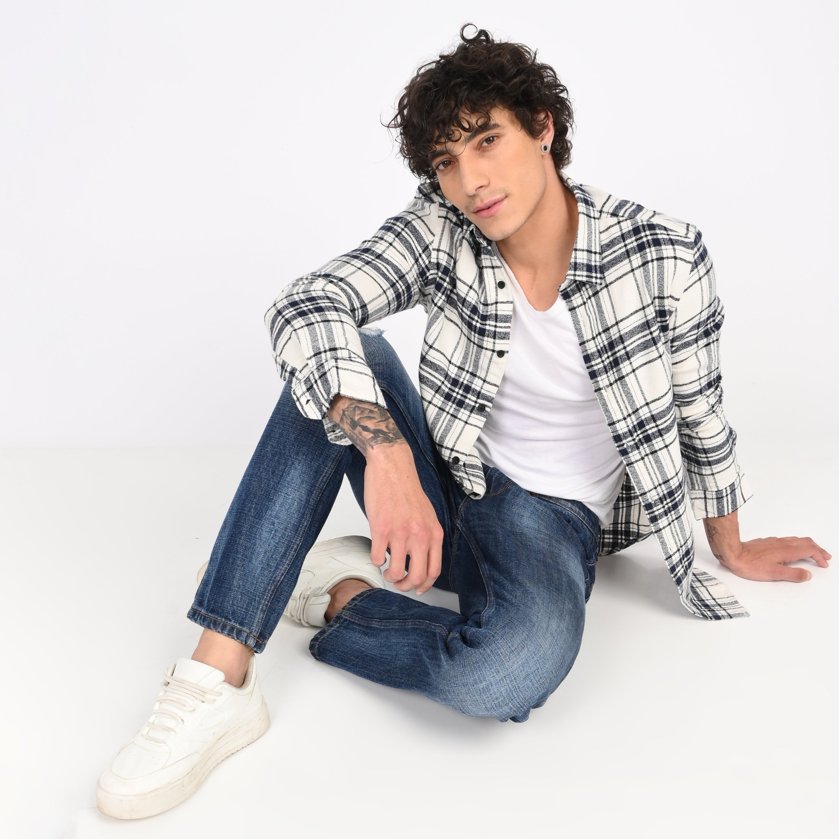 Checked Casual Shirt - Snipes