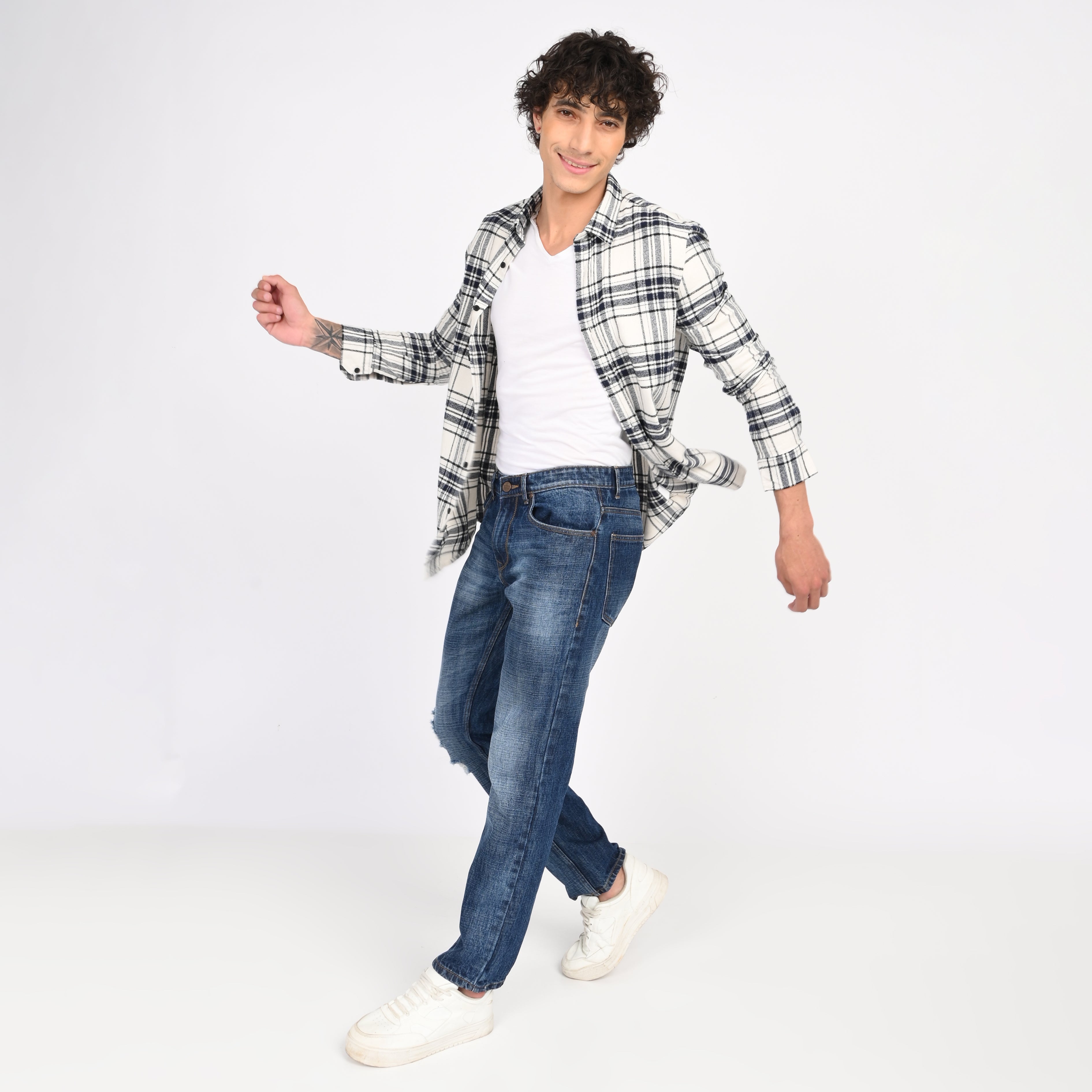 Checked Casual Shirt - Snipes