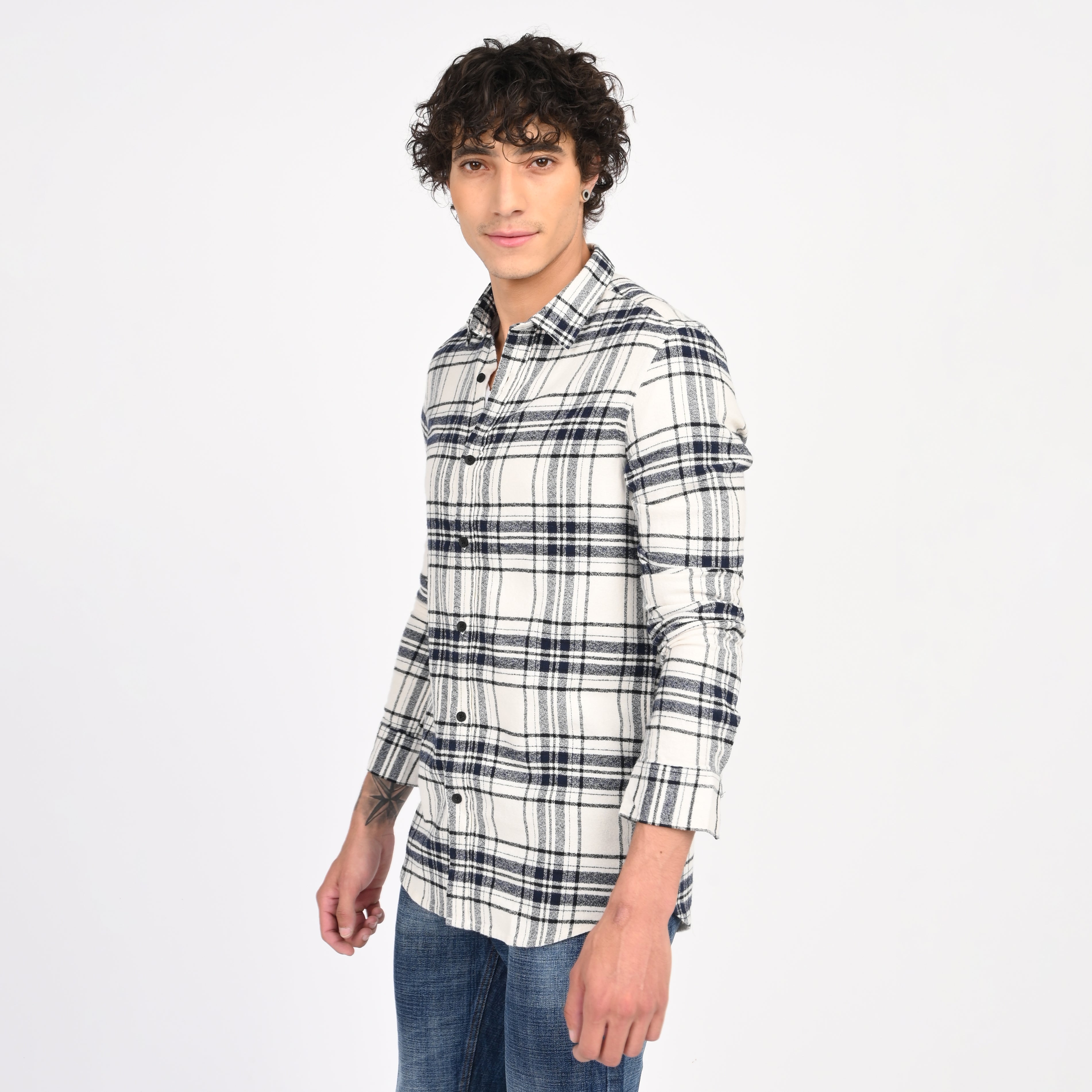 Checked Casual Shirt - Snipes