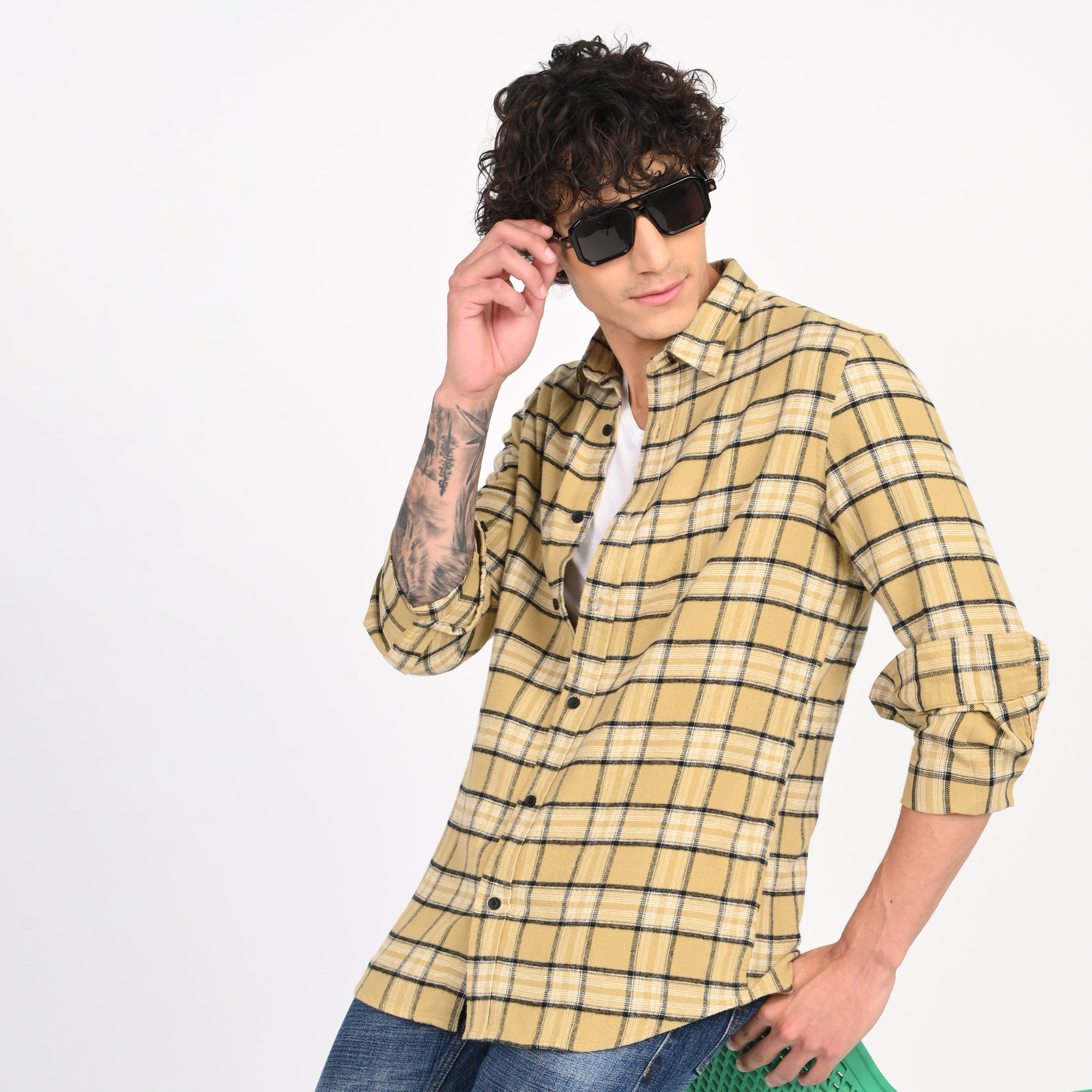 Checked Casual Shirt - Snipes