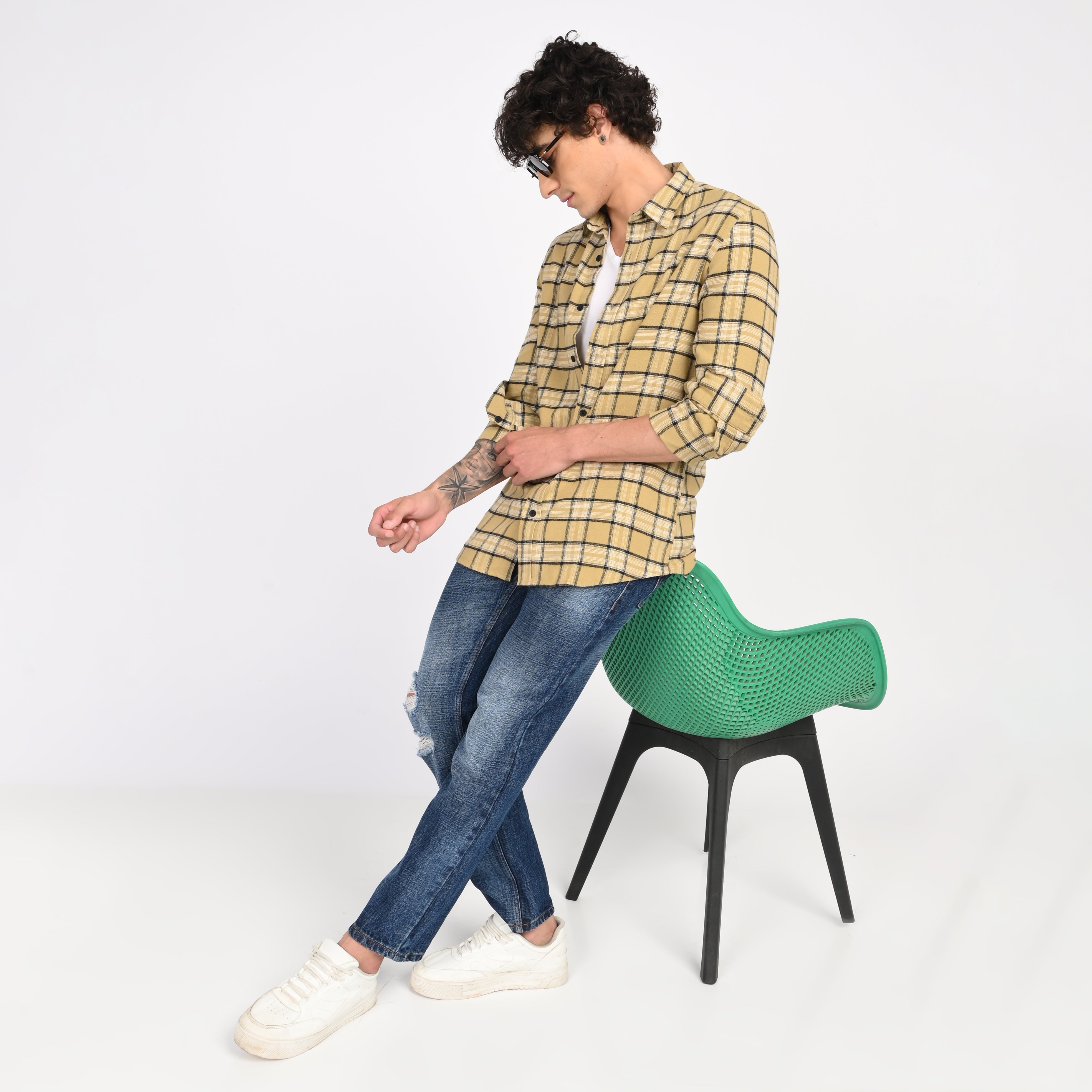 Checked Casual Shirt - Snipes