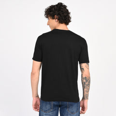 Black Minimal Graphic T-Shirt