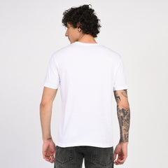 White "I'm Broken" Minimal Graphic T-Shirt