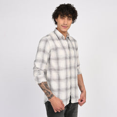 Linen Checkered Shirt