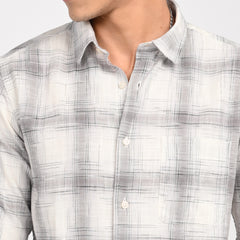 Linen Checkered Shirt