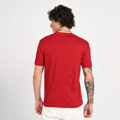 Red Minimal Graphic T-Shirt