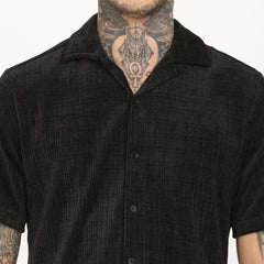 Corduroy Half Sleeve Shirt