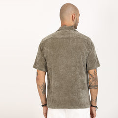 Corduroy Half Sleeve Shirt