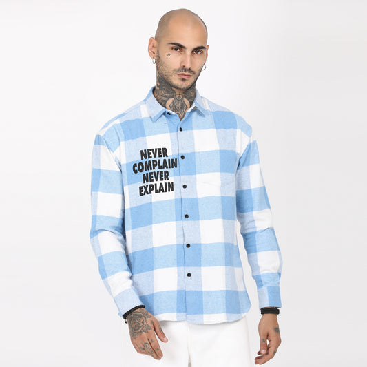 Never Complain Never Explain Oversized Shirt