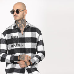 Never Complain Never Explain Oversized Shirt