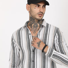 Casual Striped Full Sleeve Shirt