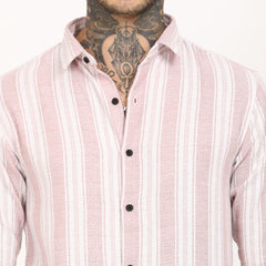 Casual Striped Full Sleeve Shirt