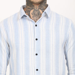 Casual Striped Full Sleeve Shirt