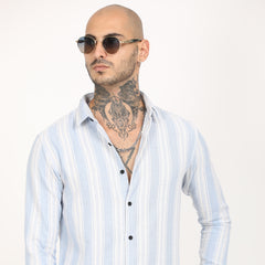 Casual Striped Full Sleeve Shirt