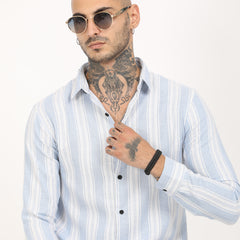 Casual Striped Full Sleeve Shirt