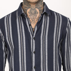 Casual Striped Full Sleeve Shirt