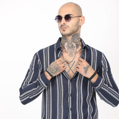 Casual Striped Full Sleeve Shirt