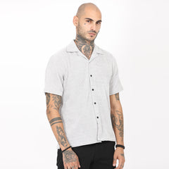 Corduroy Half Sleeve Shirt