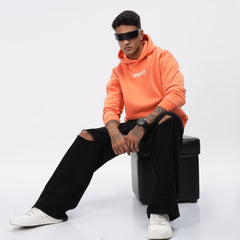 Oversized Puff Printed Hoodies