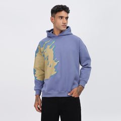 Oversized Puff Printed Hoodies