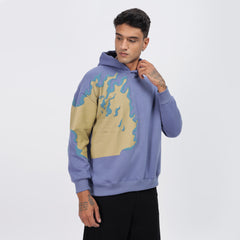 Oversized Puff Printed Hoodies