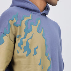 Oversized Puff Printed Hoodies