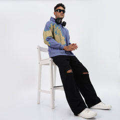 Oversized Puff Printed Hoodies