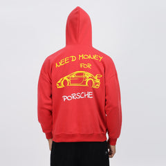 Oversized Puff Printed Hoodies