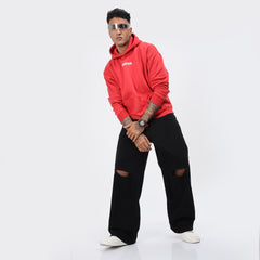 Oversized Puff Printed Hoodies