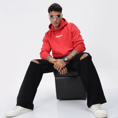 Oversized Puff Printed Hoodies