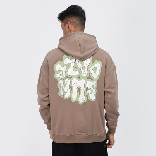 Oversized Puff Printed Hoodies