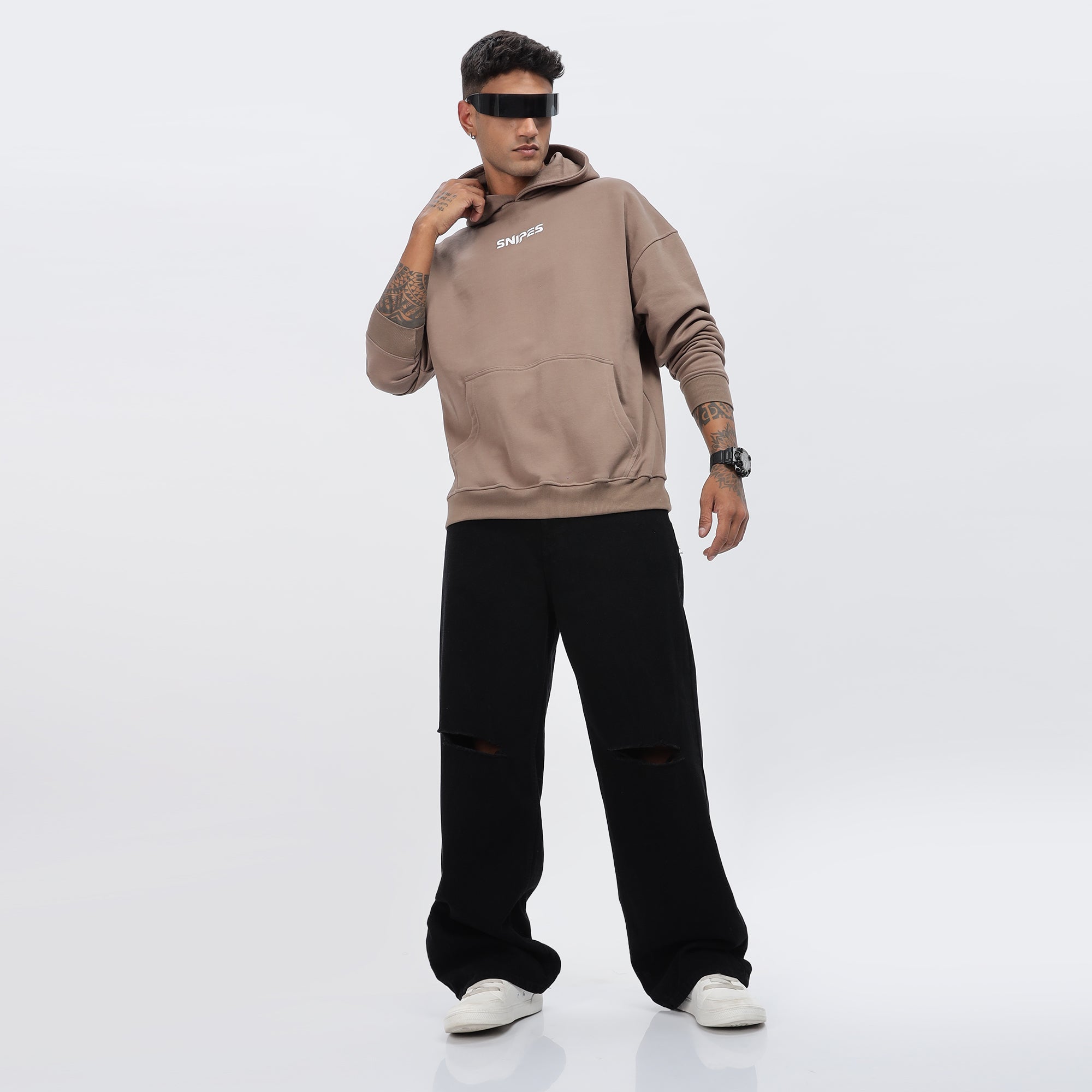 Oversized Puff Printed Hoodies - Snipes