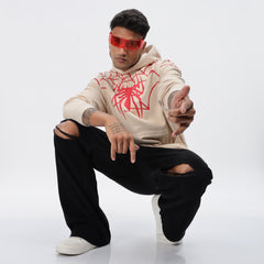 Oversized Puff Printed Hoodies - Snipes