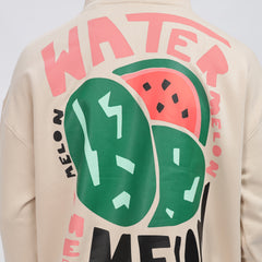 Oversized Puff Printed Hoodies