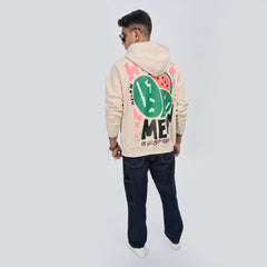 Oversized Puff Printed Hoodies