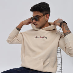 Oversized Puff Printed Hoodies