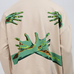 Oversized Puff Printed Hoodies