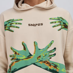 Oversized Puff Printed Hoodies