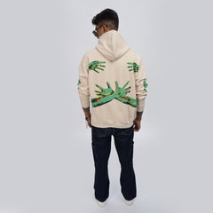 Oversized Puff Printed Hoodies