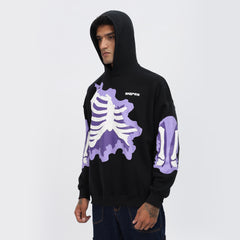 Oversized Puff Printed Hoodies